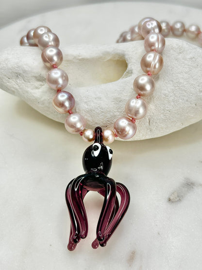 Madam Kraken Driftwood Necklace - One of a kind