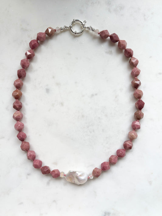 Star Cut Embrace Deluxe Rhononite Necklace - Limited