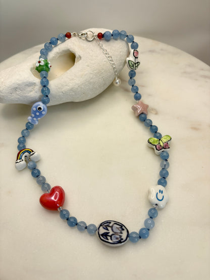 Good Vibes Gem Necklace