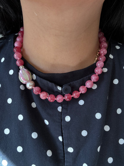 Enchanted Tulip Tourmaline Necklace - Limited