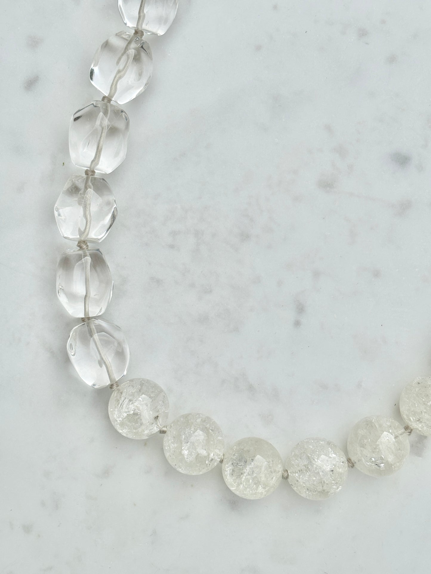 Cracked Pebble Bold Necklace - One Of A Kind
