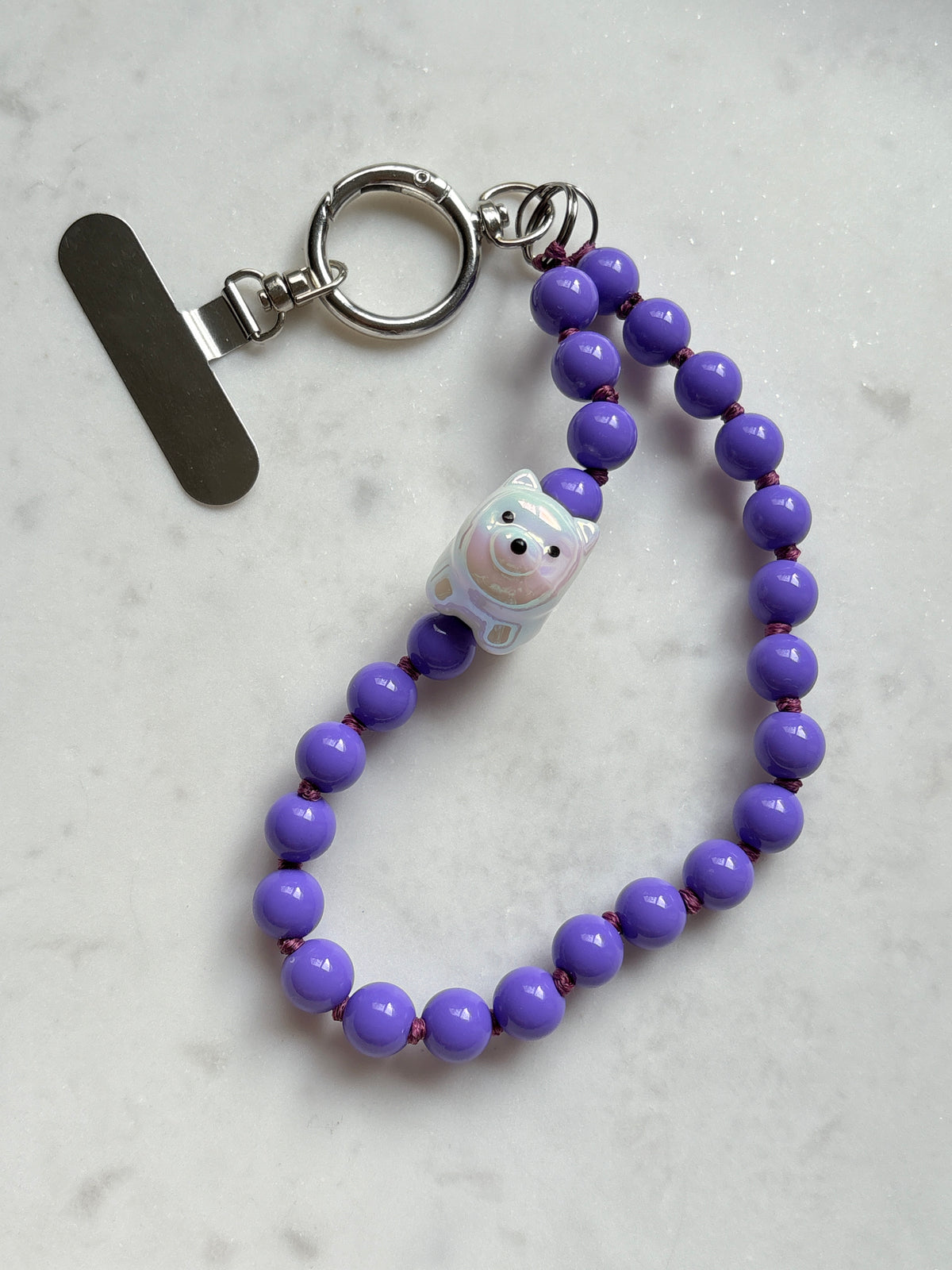 Pocket Pomeranian Phone Chain
