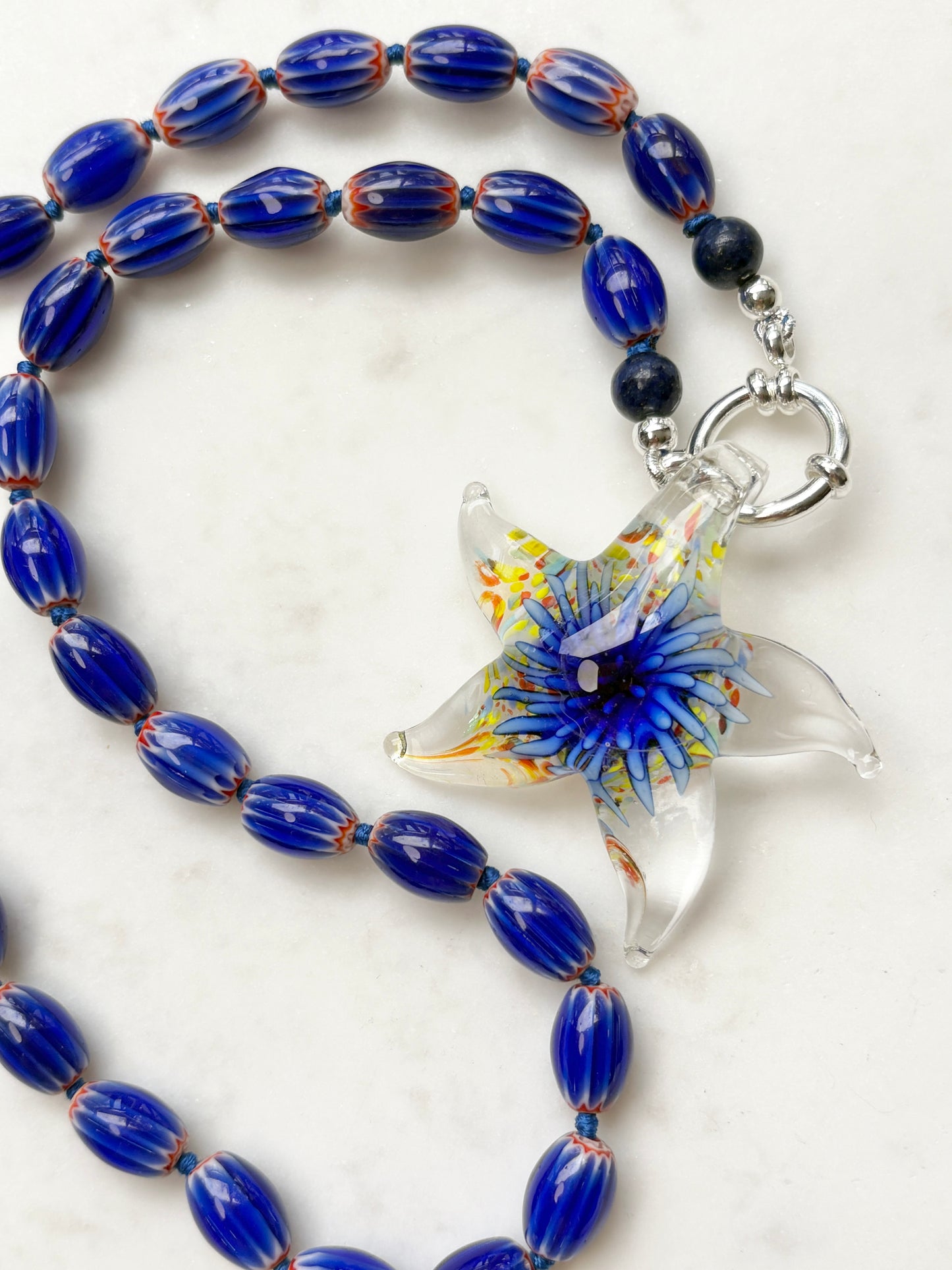 Celestial Star Burst Abyss Necklace - One of A Kind