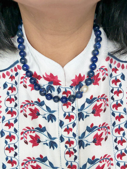 Lapis Lazuli O’Clock Necklace