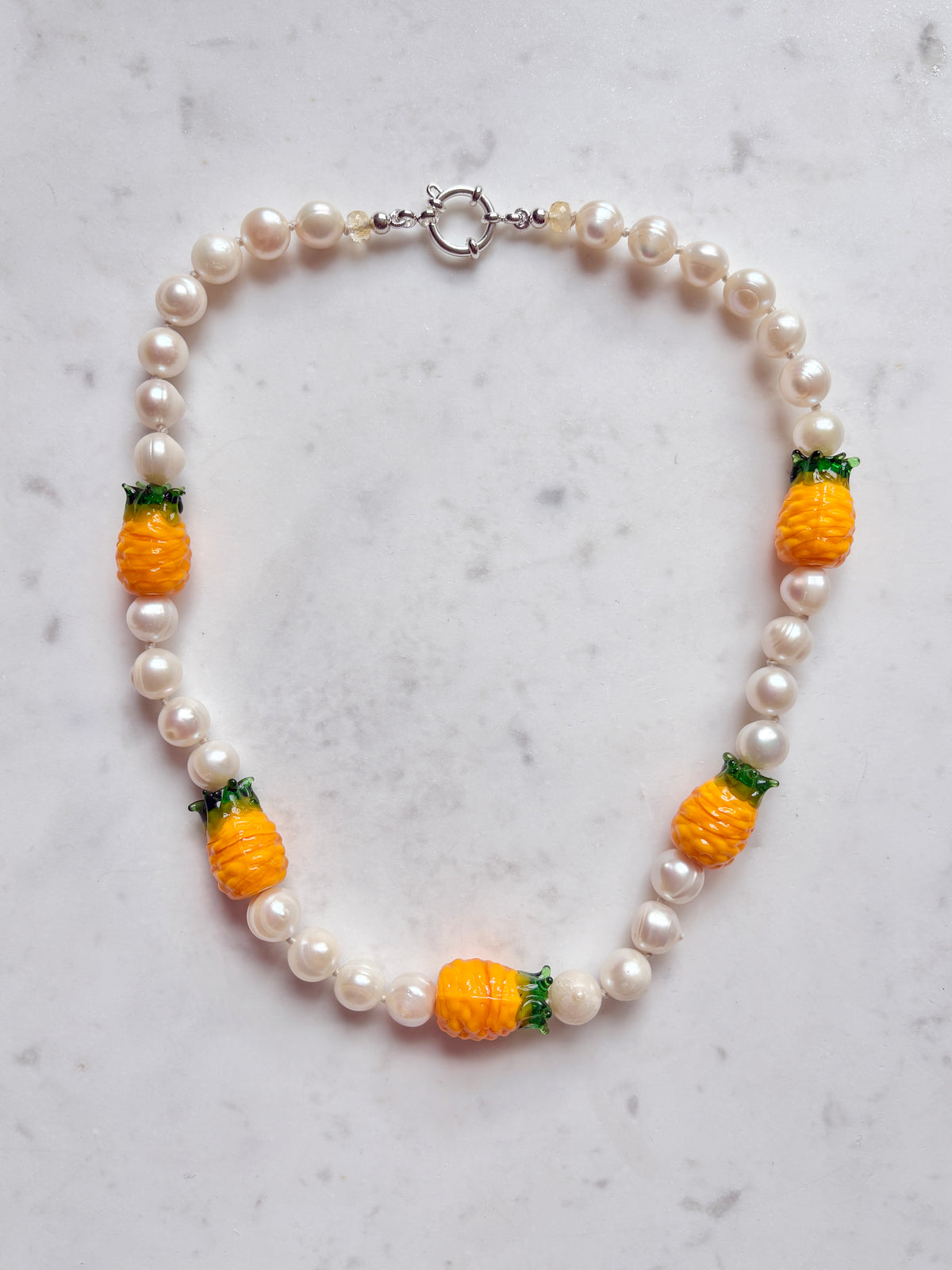 Pineapple Pickin' Necklace - Limited