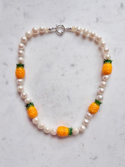 Pineapple Pickin' Necklace - Limited