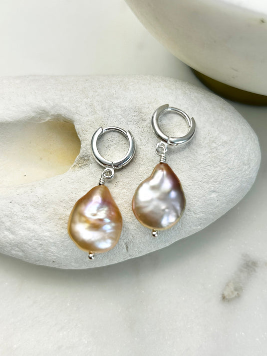 Elle Purple Earring