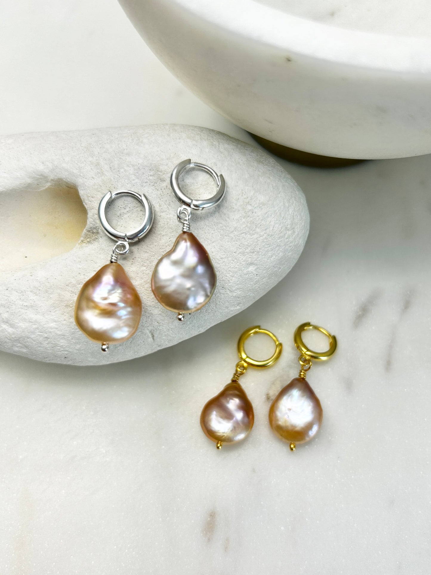Elle Purple Earring
