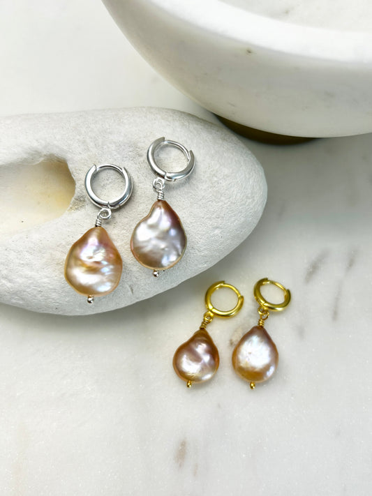 Elle Purple Earring