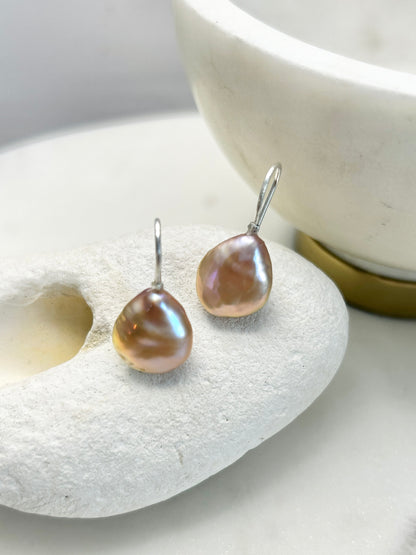 Elisa Rainbow Purple Earring