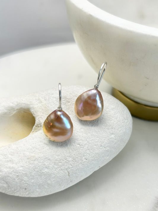 Elisa Rainbow Purple Earring