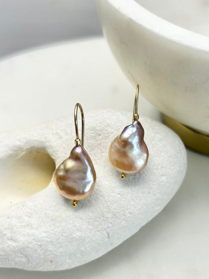 Elisa Rainbow Purple Earring
