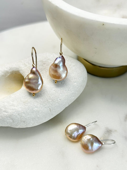 Elisa Rainbow Purple Earring