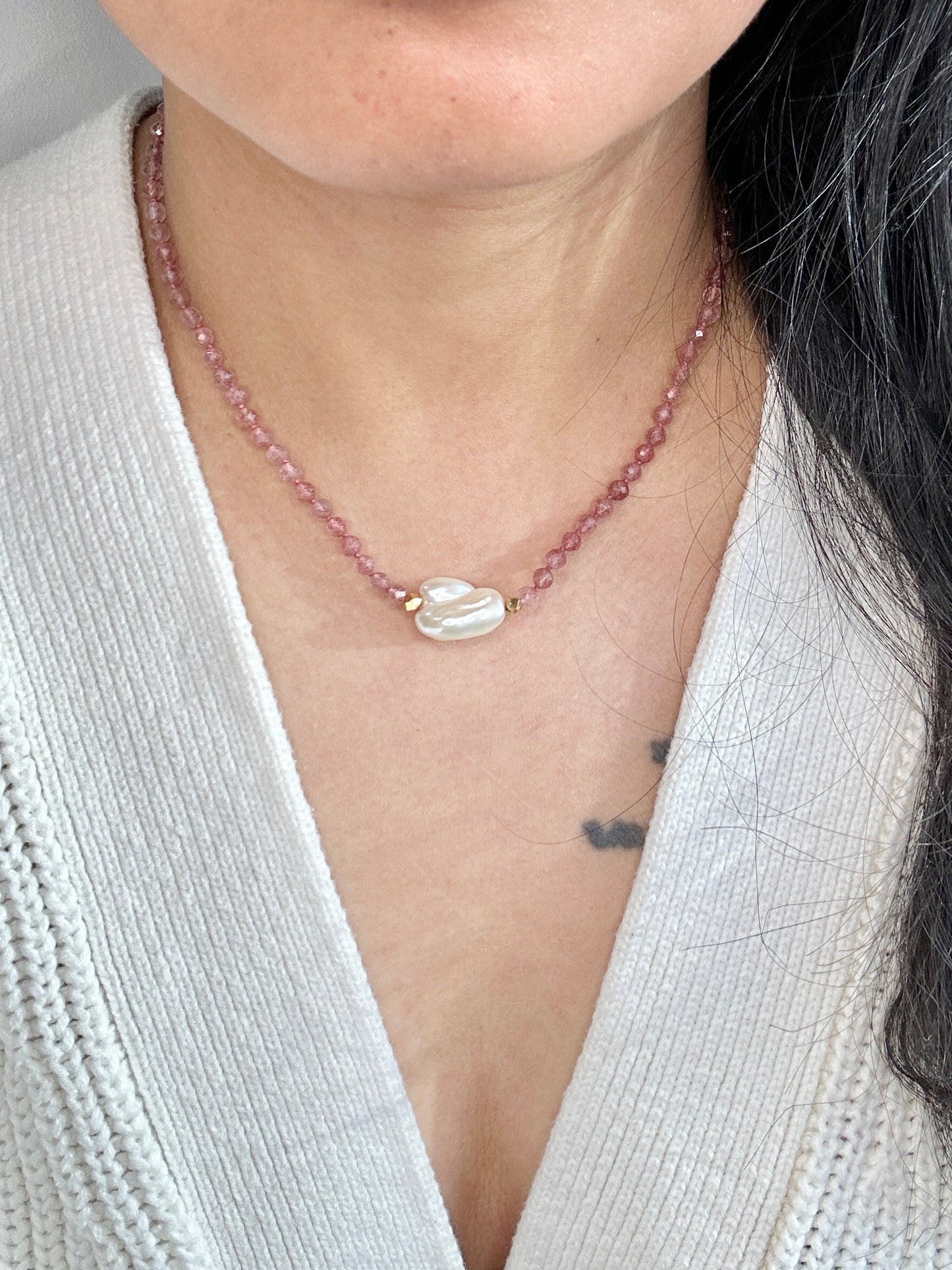 Nougat Necklace - One Of A Kind