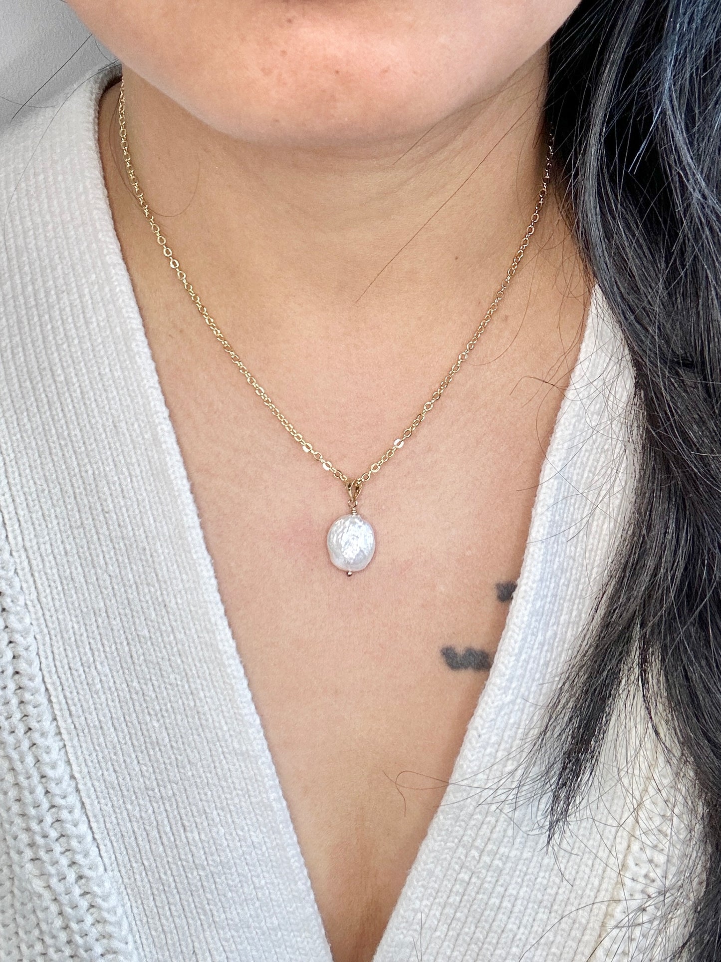 Celeste White Chain