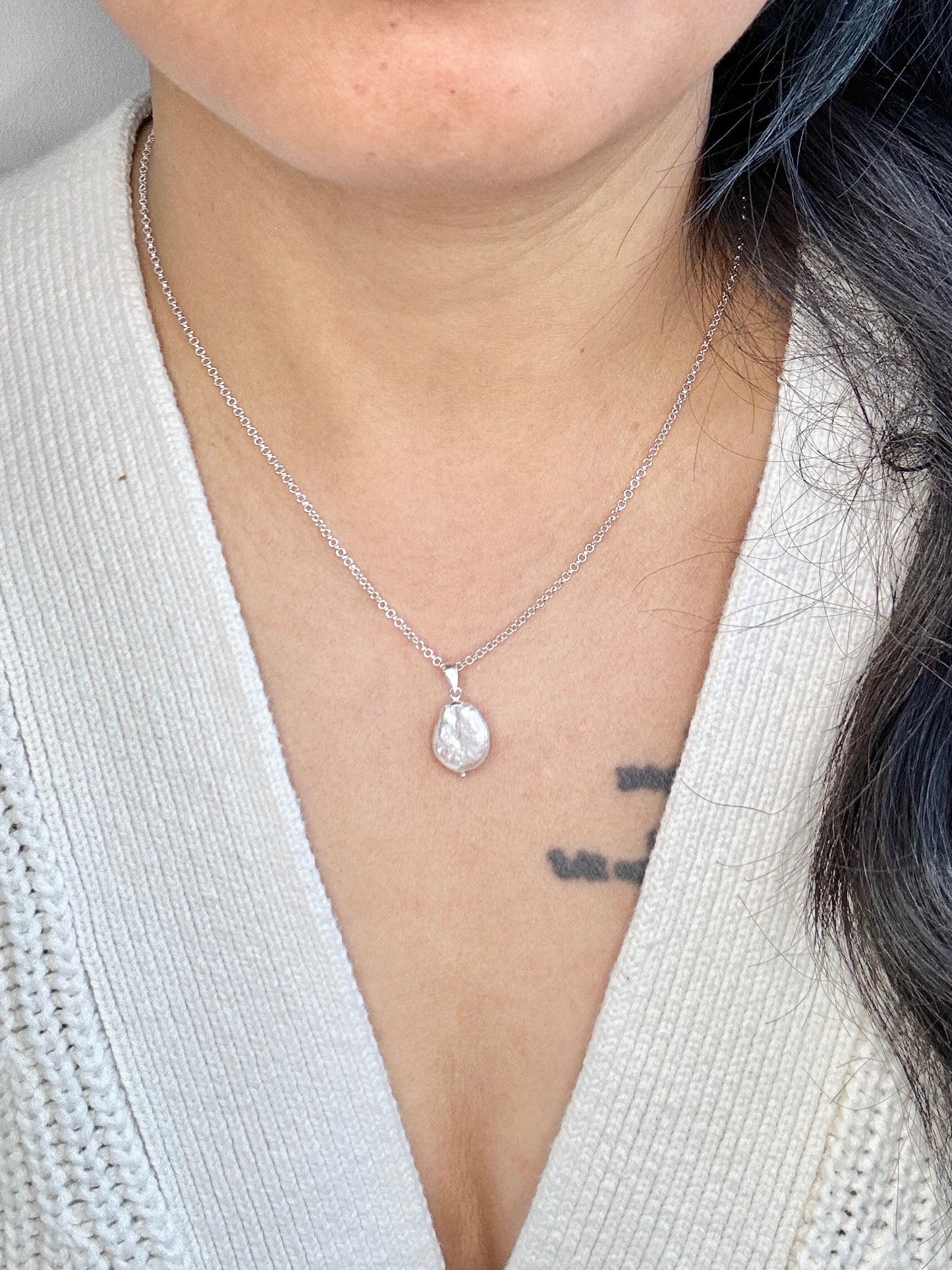 Celeste White Chain