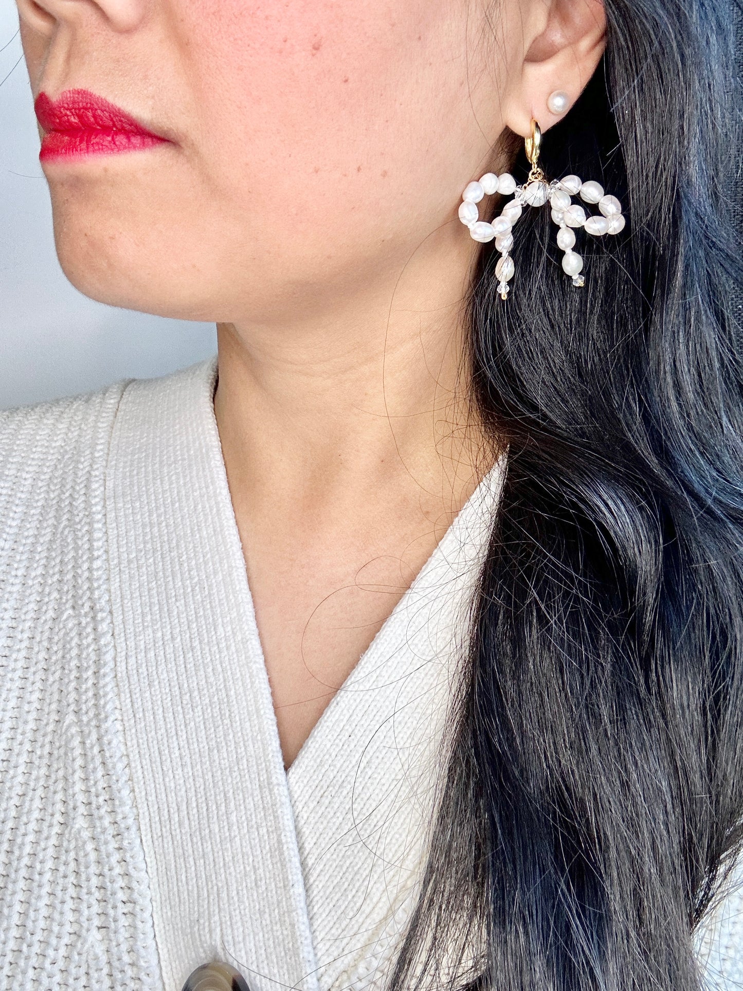 Tied With Love Earring - One Of A Kind