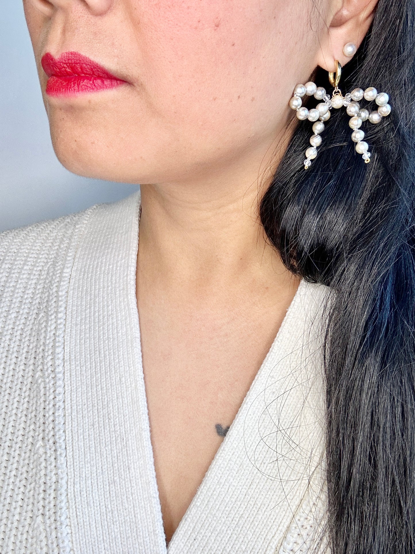 Tied With Love Earring - One Of A Kind