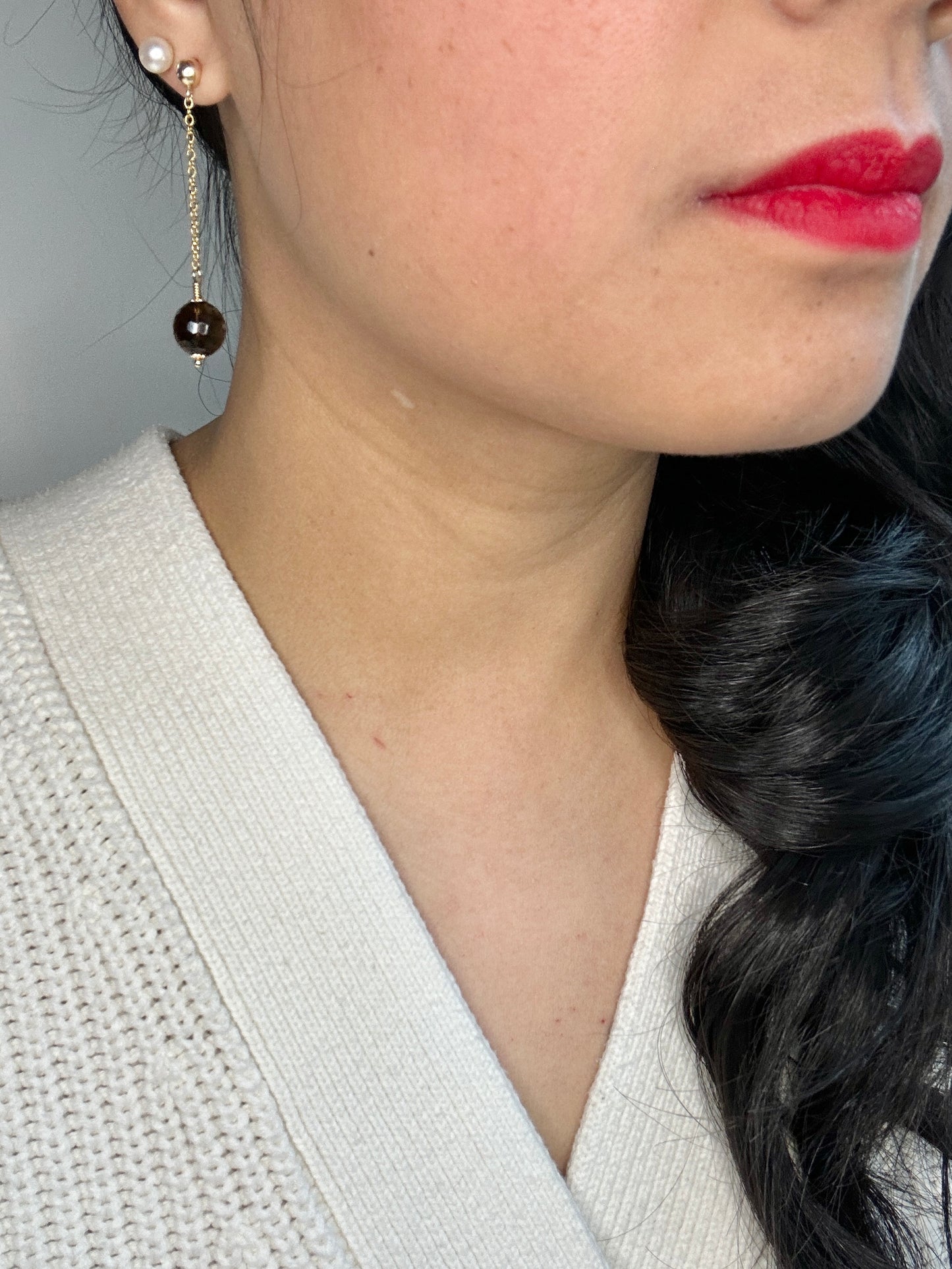 Cherry Drop Earring