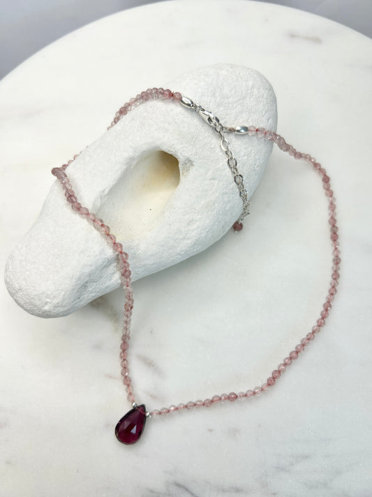 Sherbert Drop Necklace