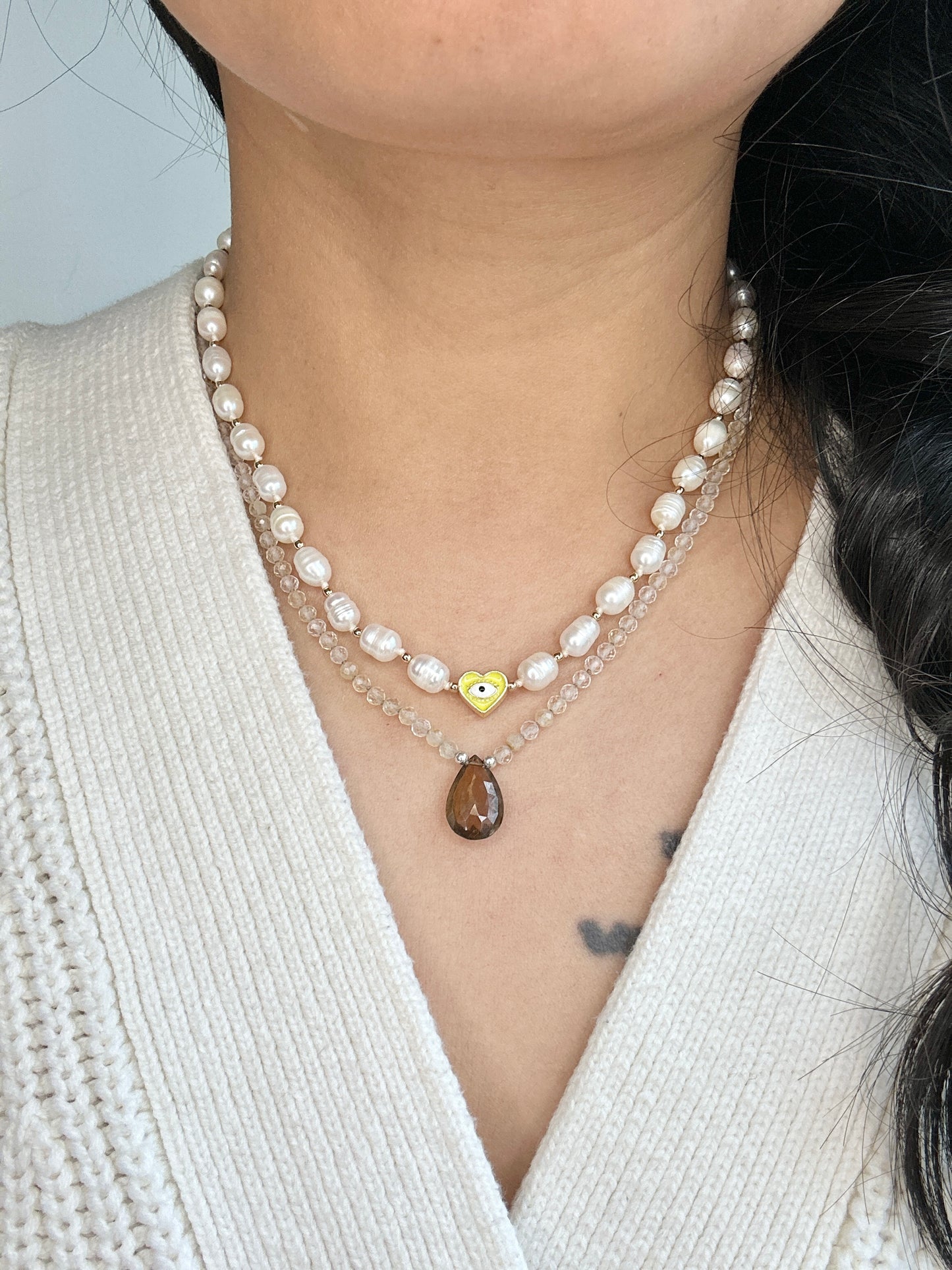 Sherbert Drop Necklace