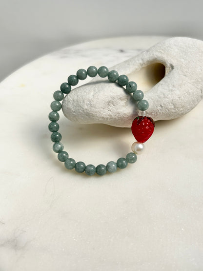 Strawberry Fruit Loops Bracelet