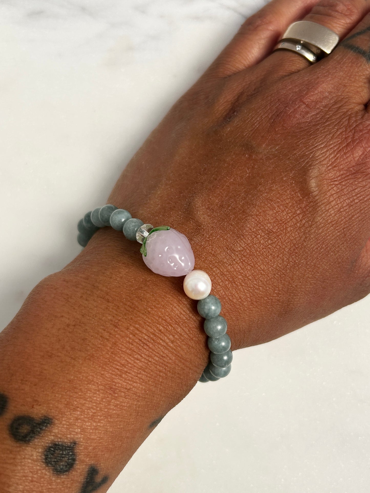 Strawberry Fruit Loops Bracelet