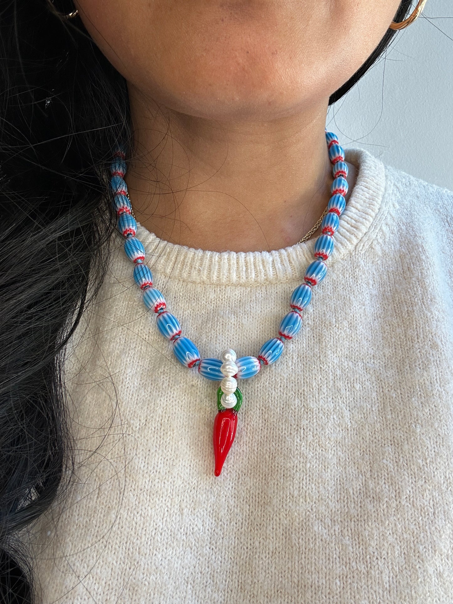 Chilli Charm Deluxe Necklace