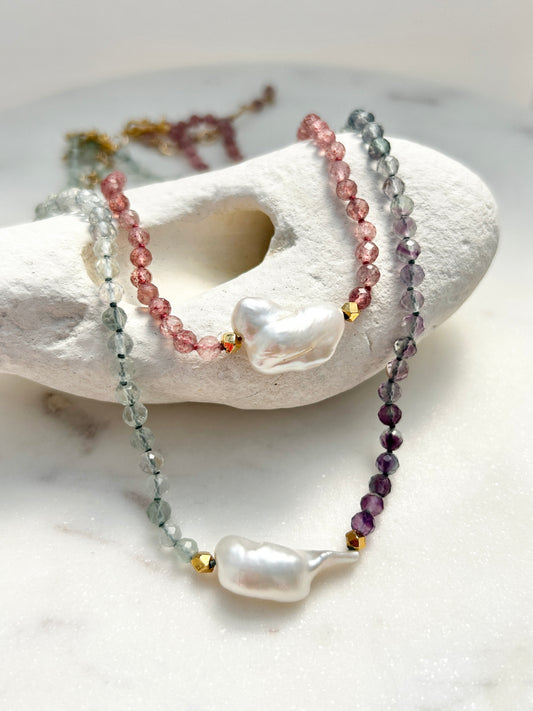 Nougat Necklace - One Of A Kind