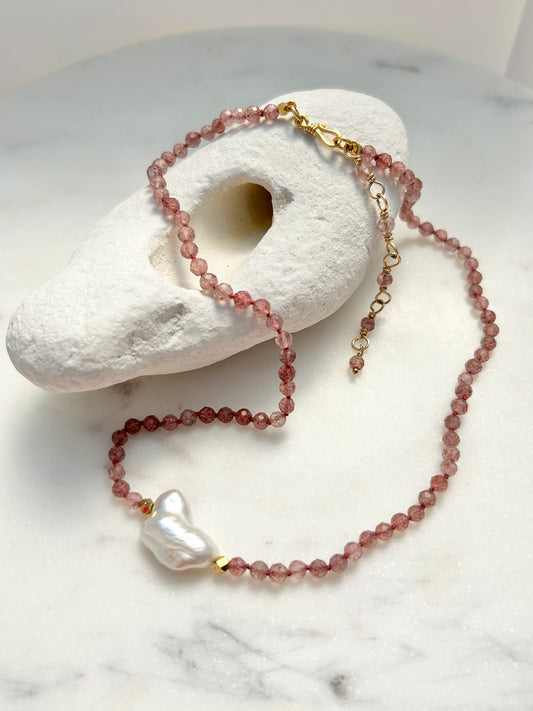 Nougat Necklace - One Of A Kind