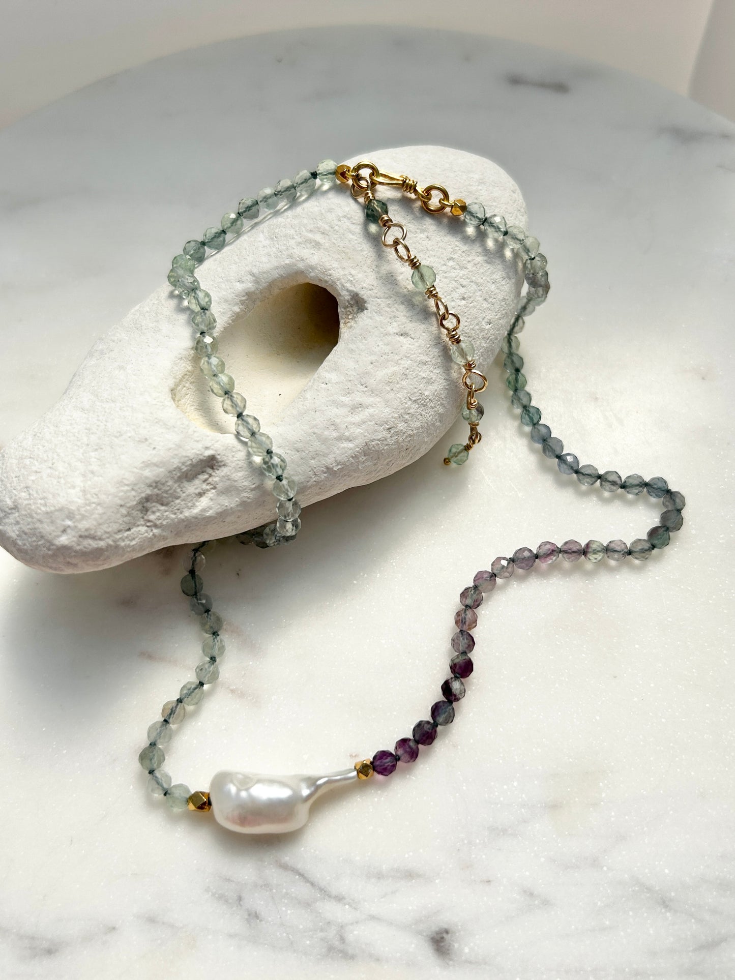 Nougat Necklace - One Of A Kind