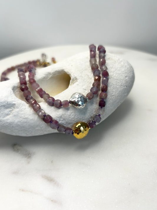 Sapin Delight Pink Necklace