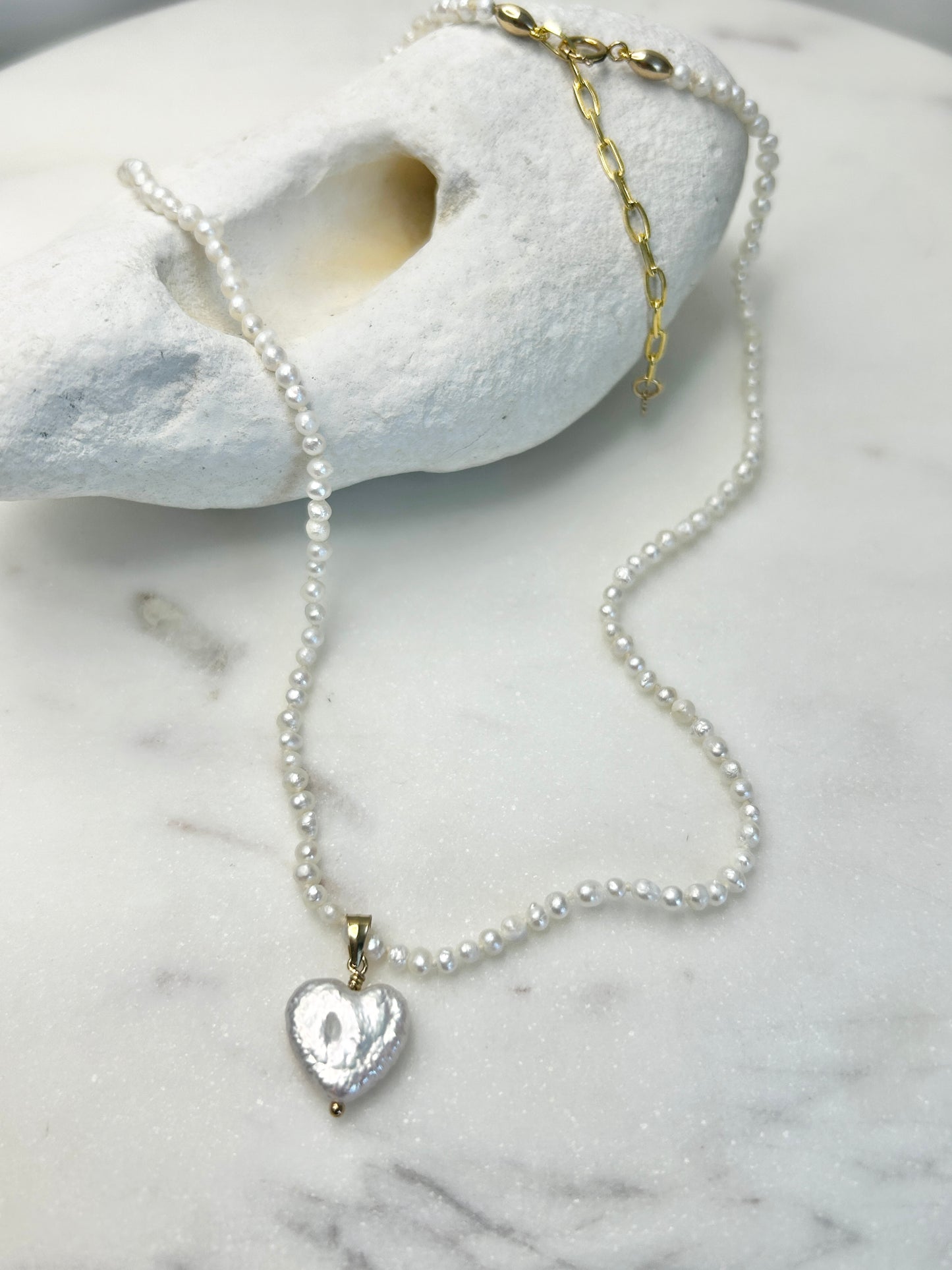 Dearly Beloved Pearl Necklace