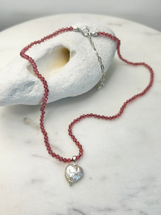 Dearly Beloved Blush Necklace - One Of A Kind