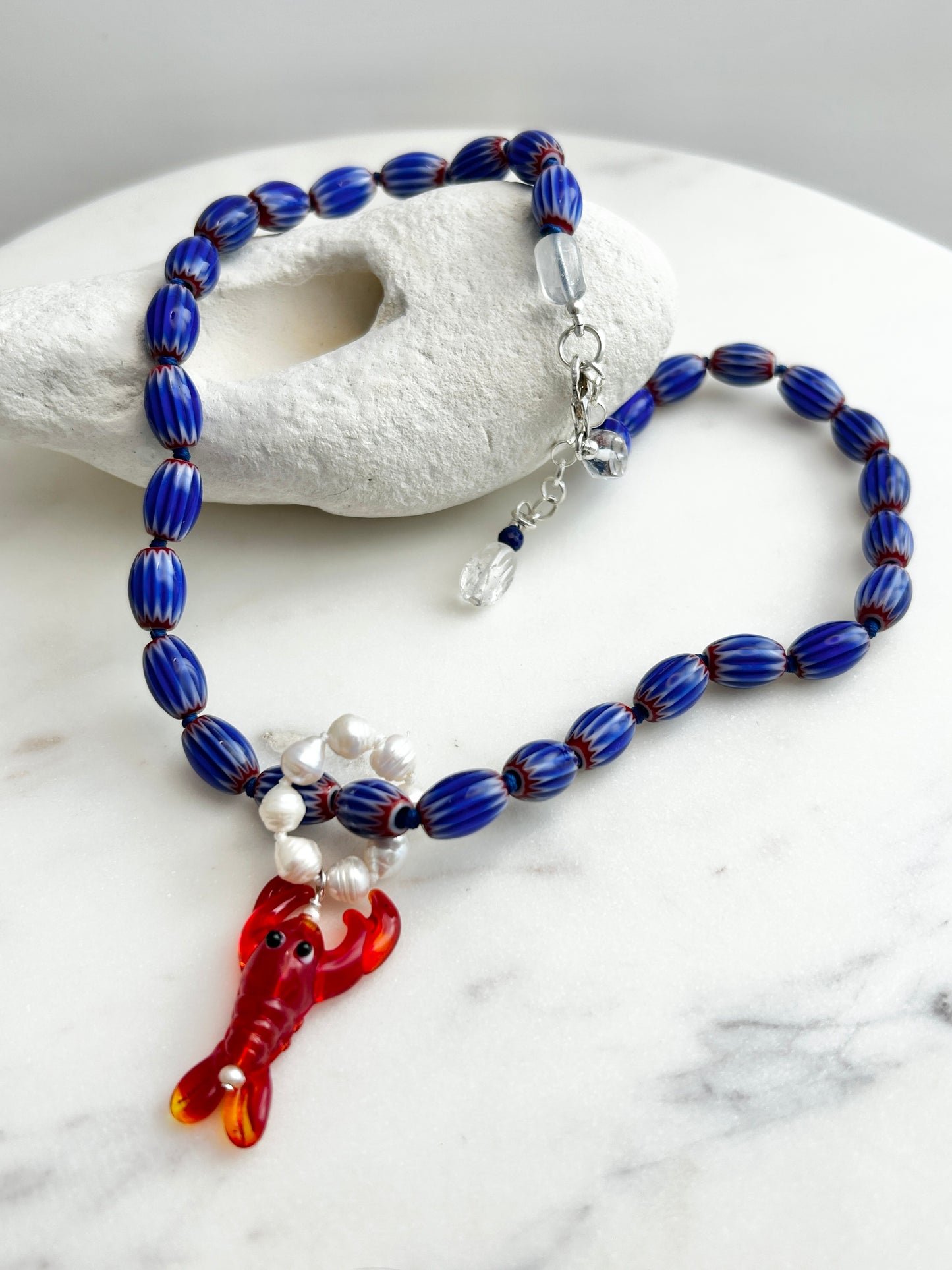 Lola Lobster Necklace