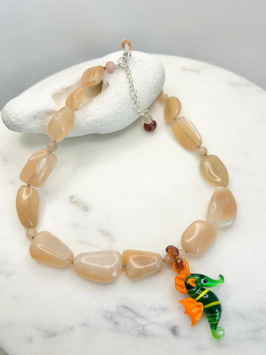 Moonkelp Muse Necklace - One Of A Kind
