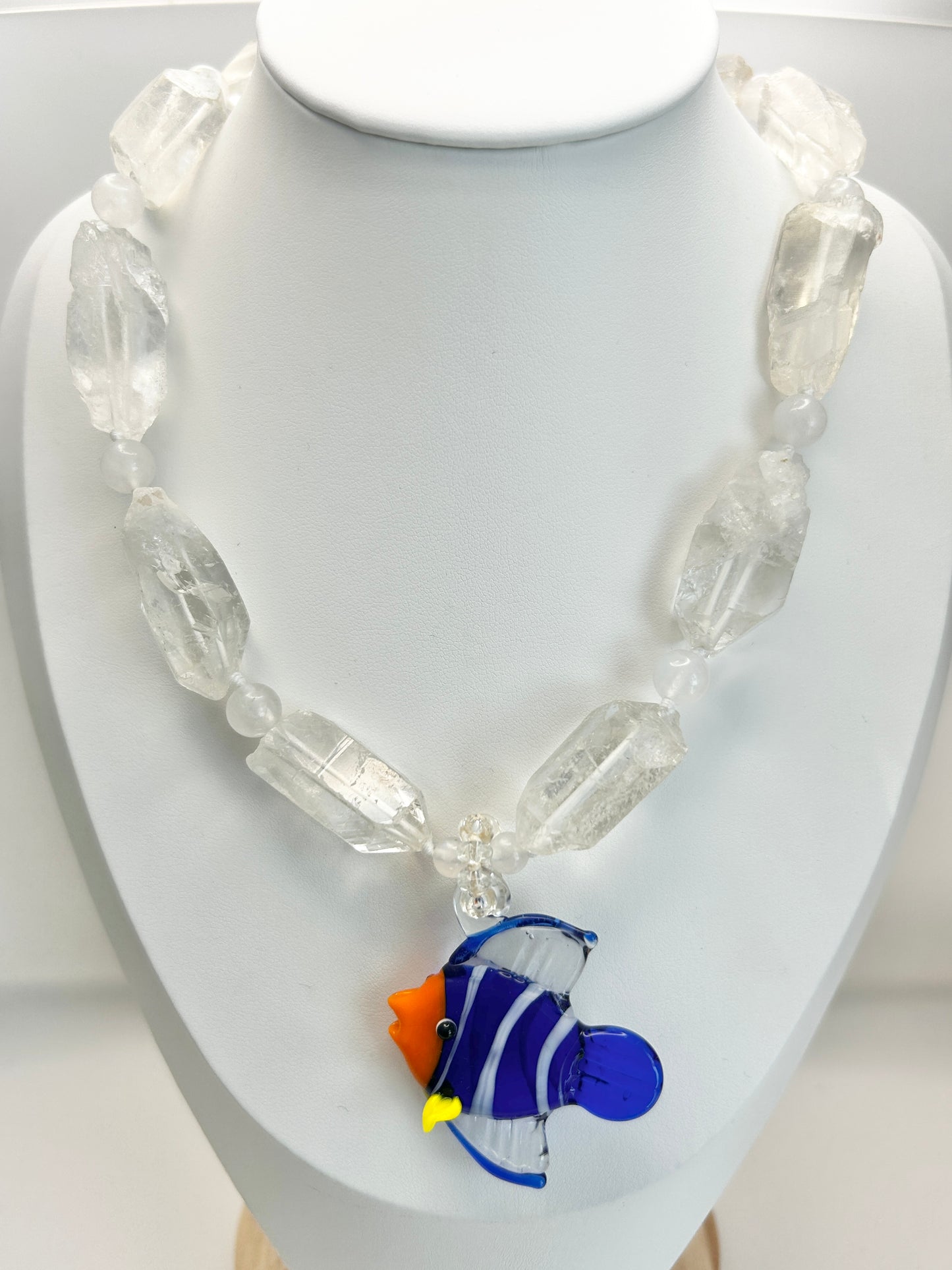 Deep Azure Necklace - One Of A Kind