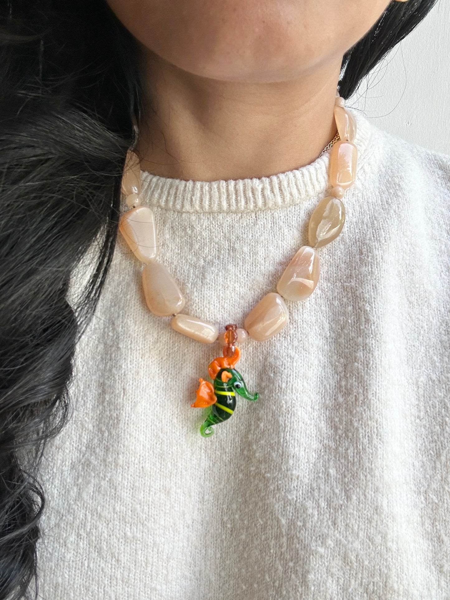 Moonkelp Muse Necklace - One Of A Kind