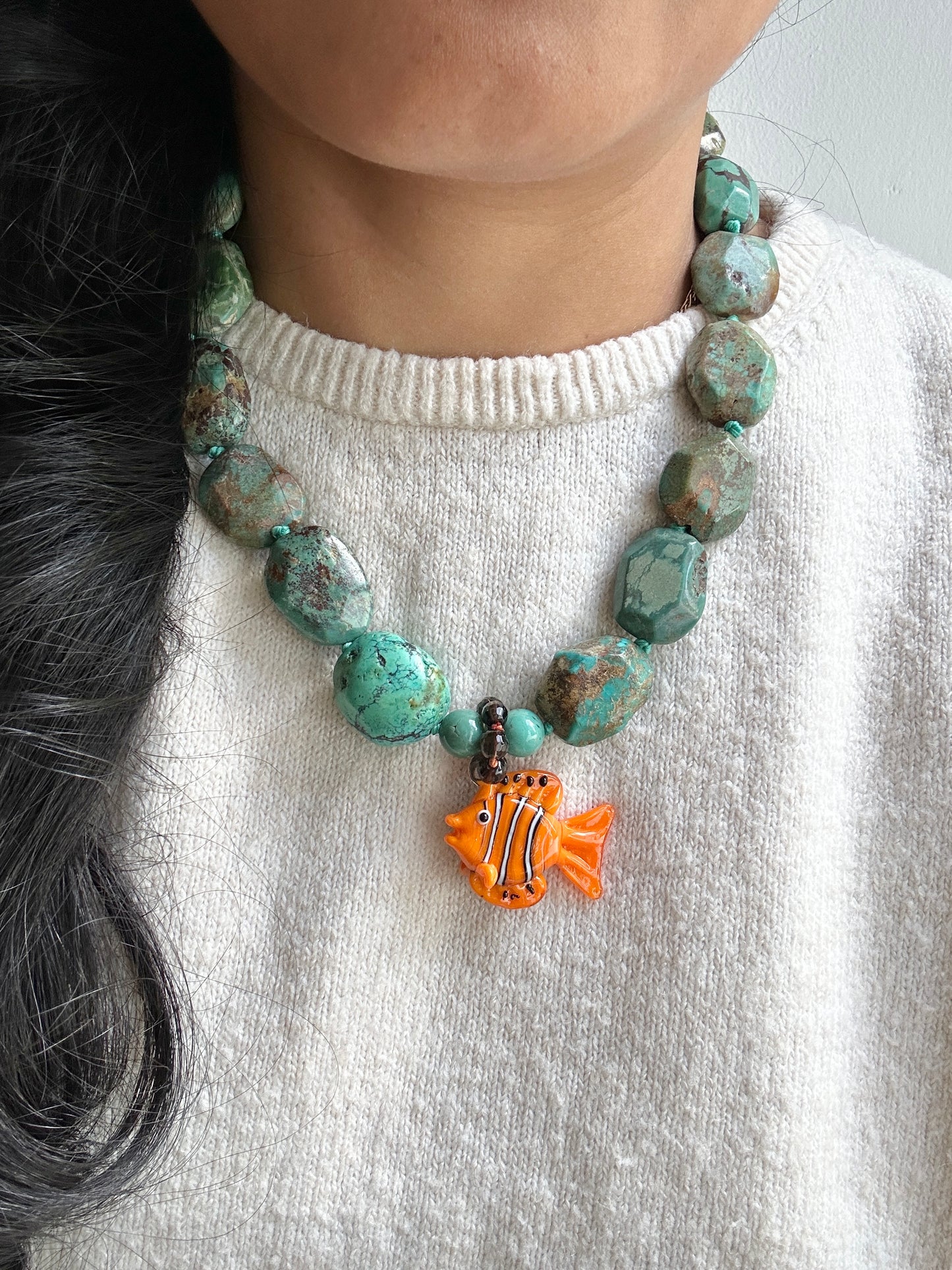Clown Current Necklace - One Of A Kind