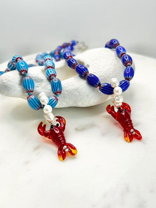 Lola Lobster Necklace