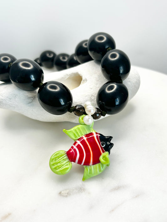 Midnight Reef Necklace - One Of A Kind