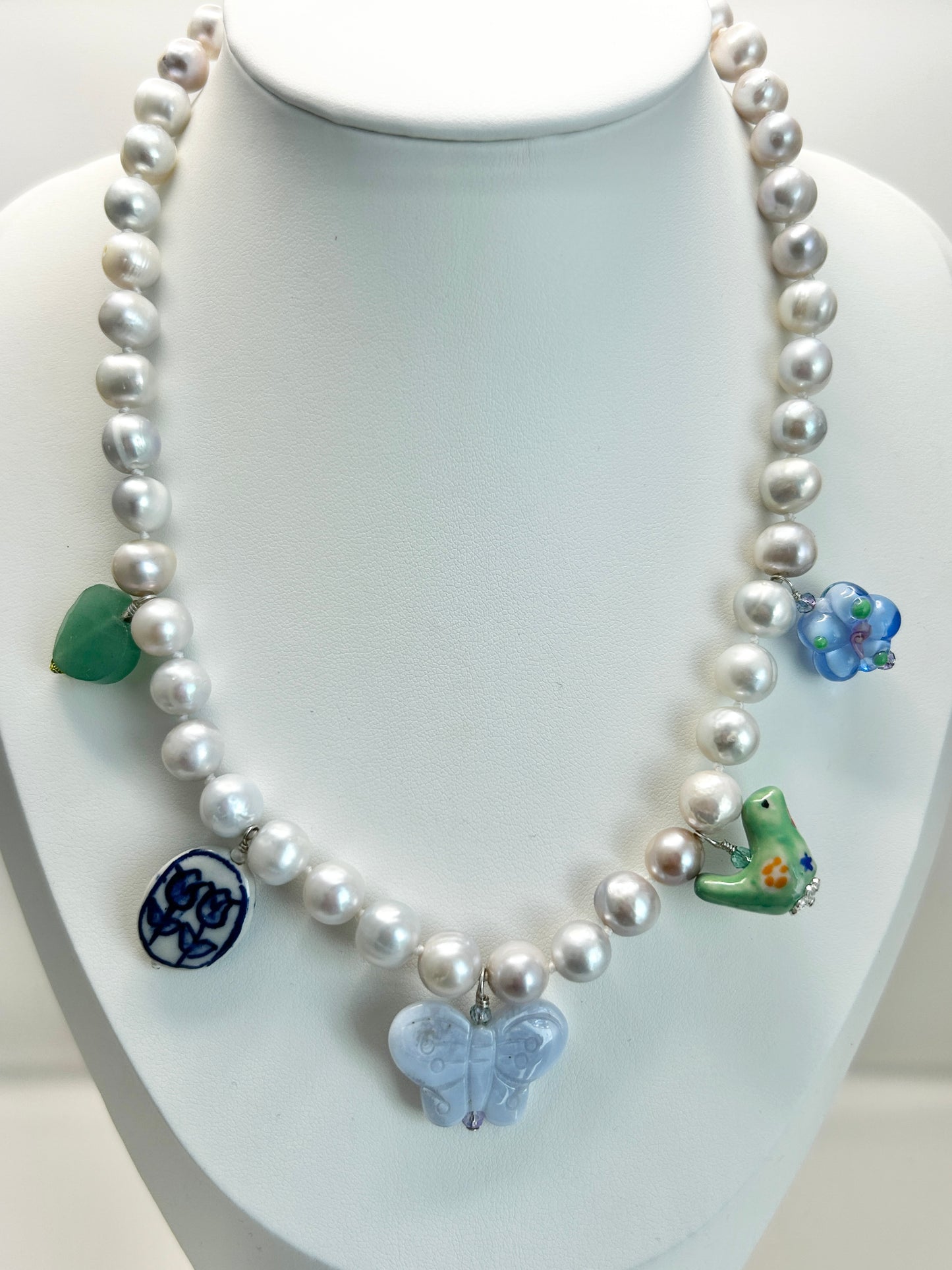 Wild Heart Garland Necklace Fern - One Of A Kind