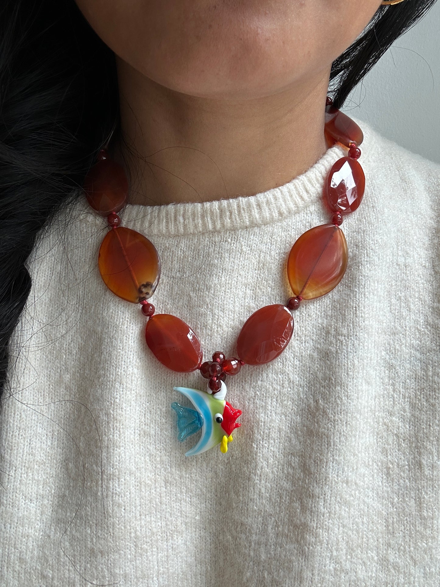Tropic Ember Necklace - One Of A Kind