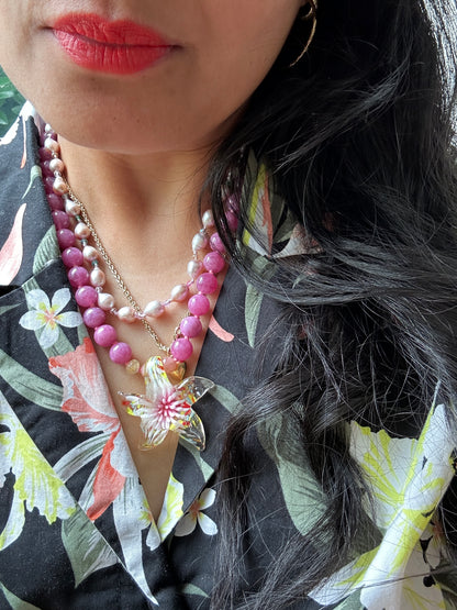 Celestial Sea Burst Reef Necklace - One Of A Kind