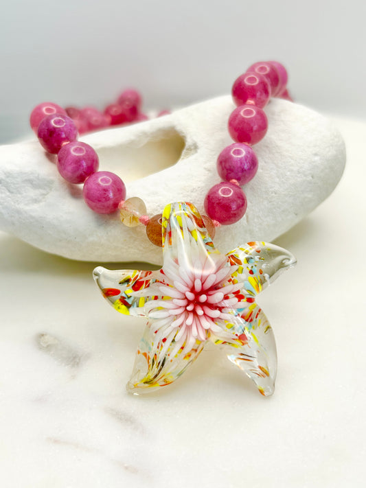 Celestial Sea Burst Reef Necklace - One Of A Kind
