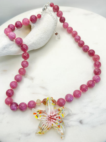 Celestial Sea Burst Reef Necklace - One Of A Kind