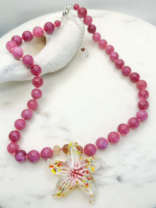 Celestial Sea Burst Reef Necklace - One Of A Kind