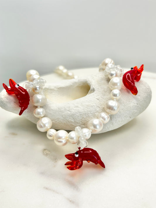 Trio Gambas Necklace