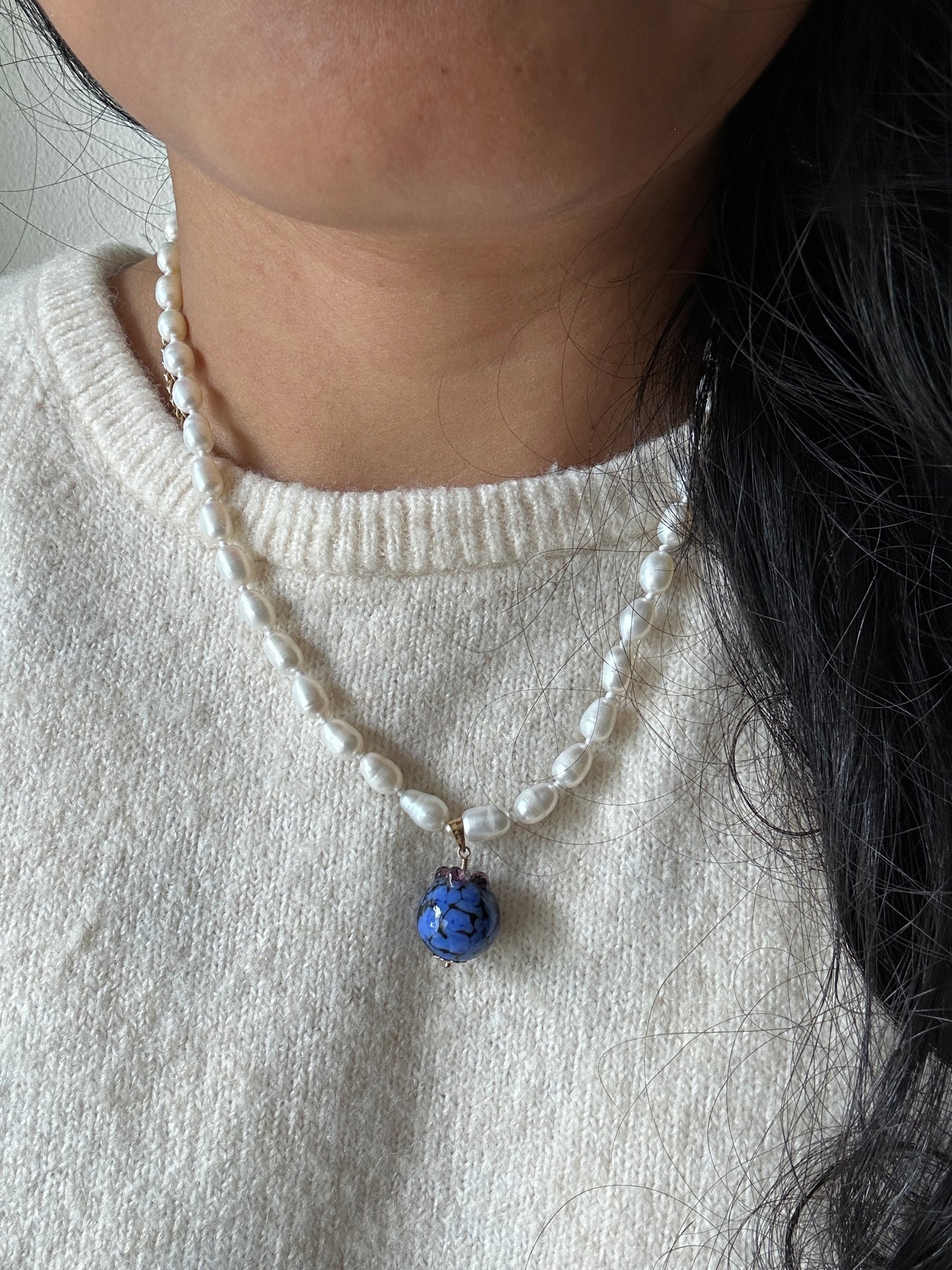 Fruit Cream Drops Necklace