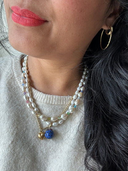 Fruit Cream Drops Necklace